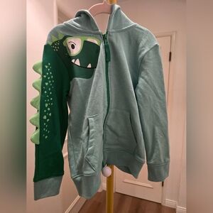 Cat & Jack Teal Dinosaur Hoodie